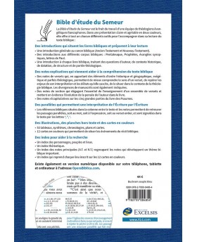 Bible d’étude, version Semeur, souple bleue [Relié]