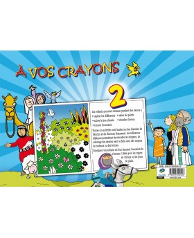 À vos crayons 2 [Broché] Jeux et coloriages
