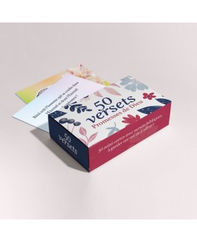 Lot de 50 mini-cartes...