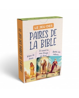 Jeu de cartes "Les paires...