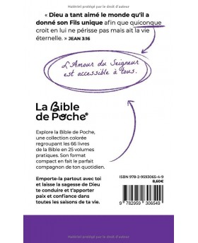 L’Évangile de Jean: La Bible de poche Broché