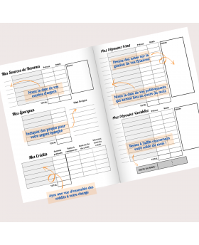 Planificateur de budget - format A4