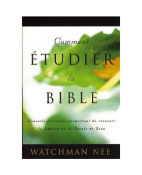 Comment étudier la Bible