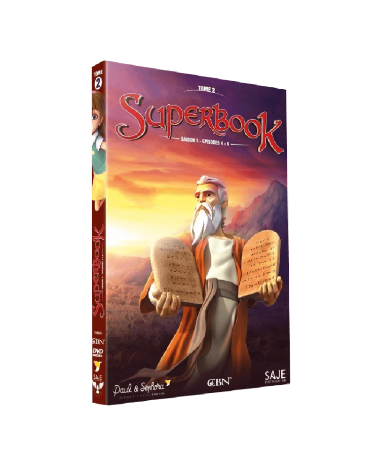 Superbook Tome 2 saison 1 (épisode 4 à 6)