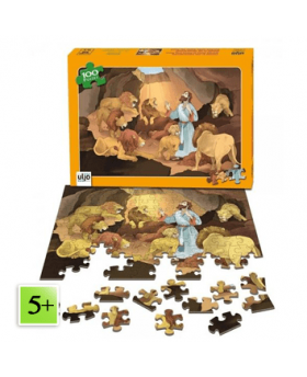 Puzzle Daniel dans la fosse aux lions (100 pièces)