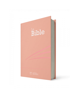 Bible Segond 21 compacte couverture rigide skivertex rose guimauve