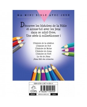 Ma mini bible avec jeux -  Jésus fait des miracles