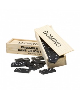 Jeu de dominos dans un...