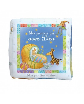 Mes premiers pas avec Dieu - Livre en tissu
