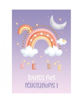 CARTE Avec Message Dessin...